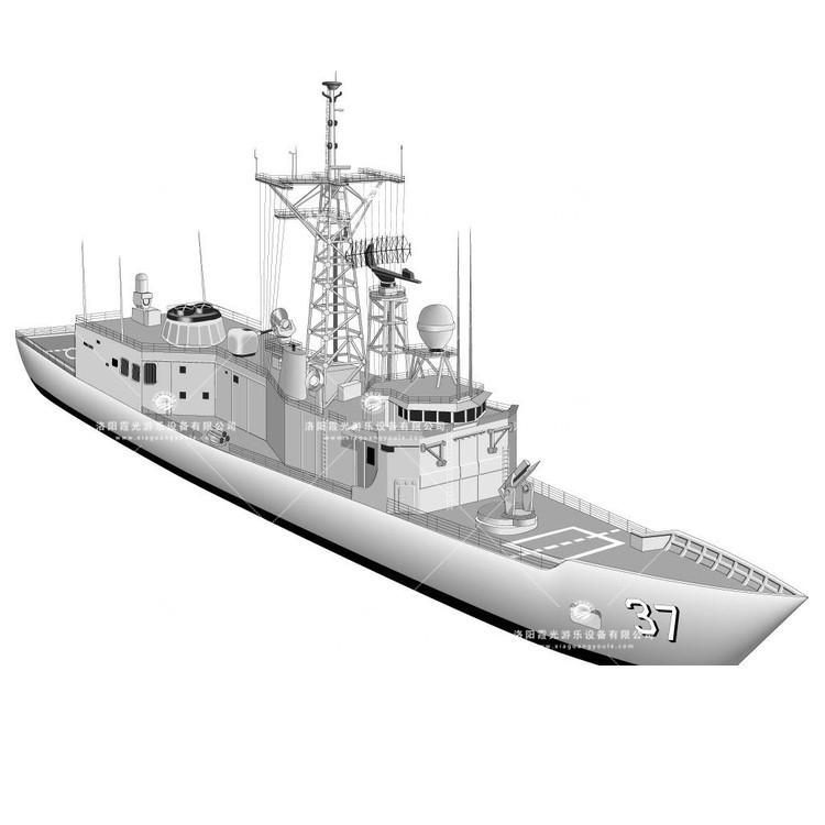 武威充气侦查船模型